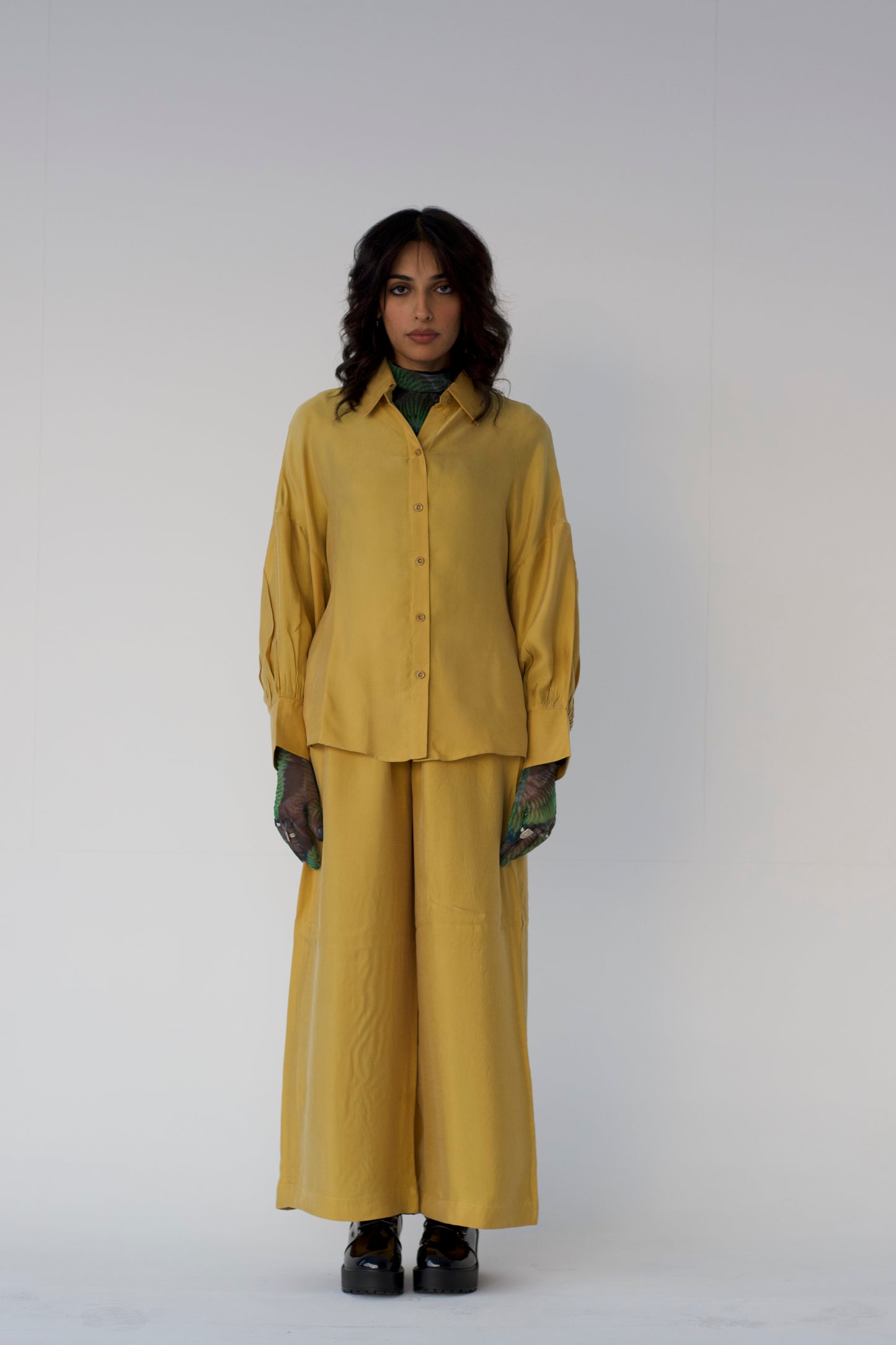 SENSU shirt yellow