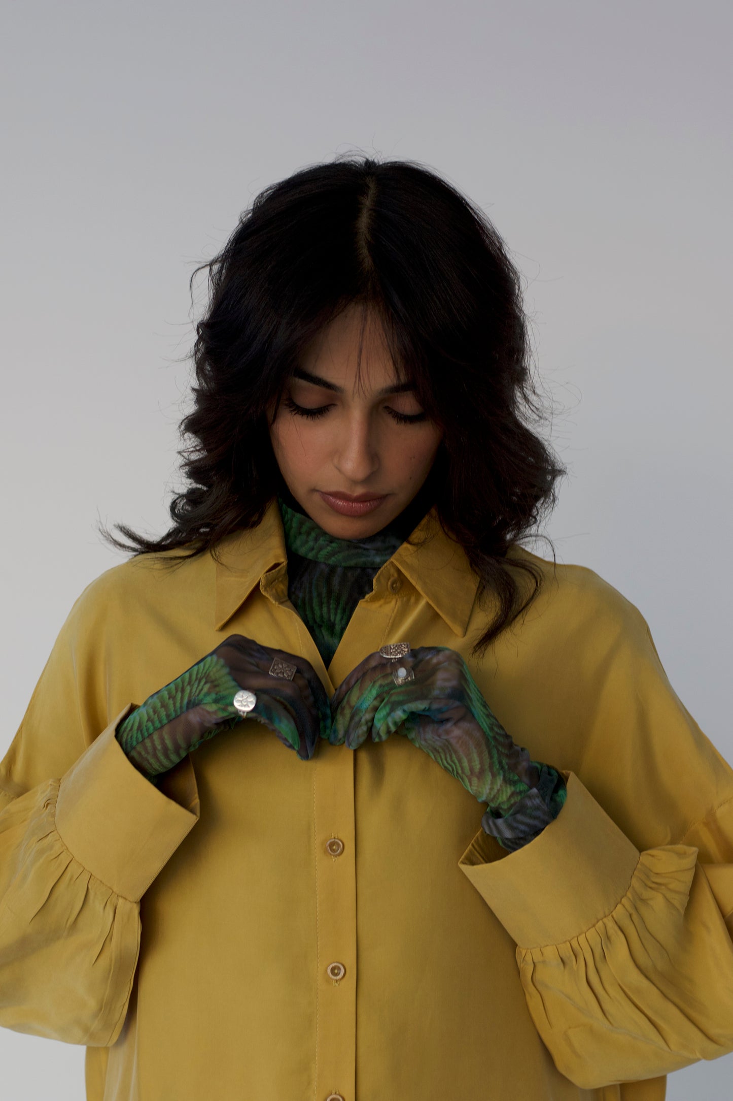 SENSU shirt yellow
