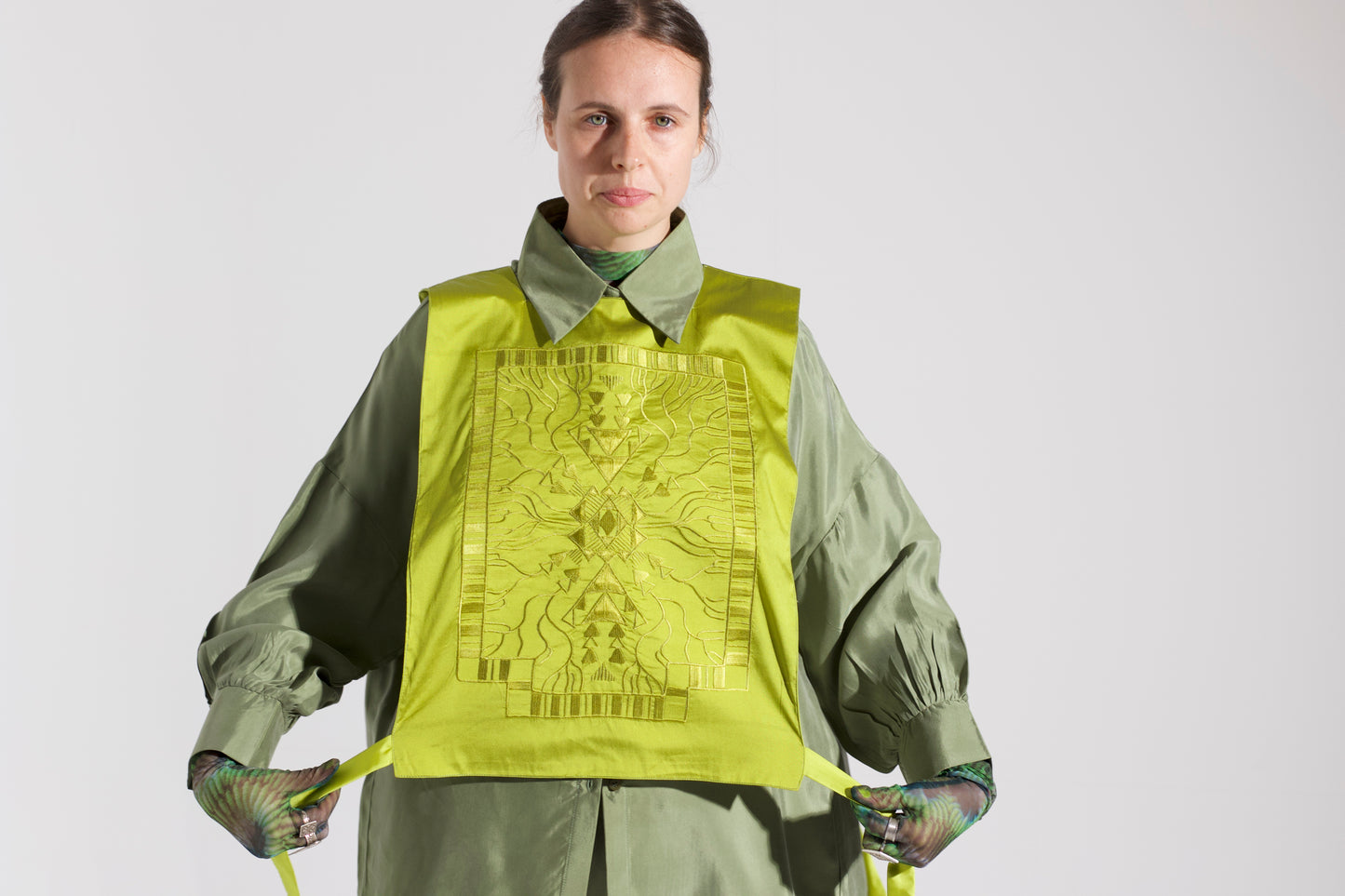 JEAK جيگ top accessory atomic green