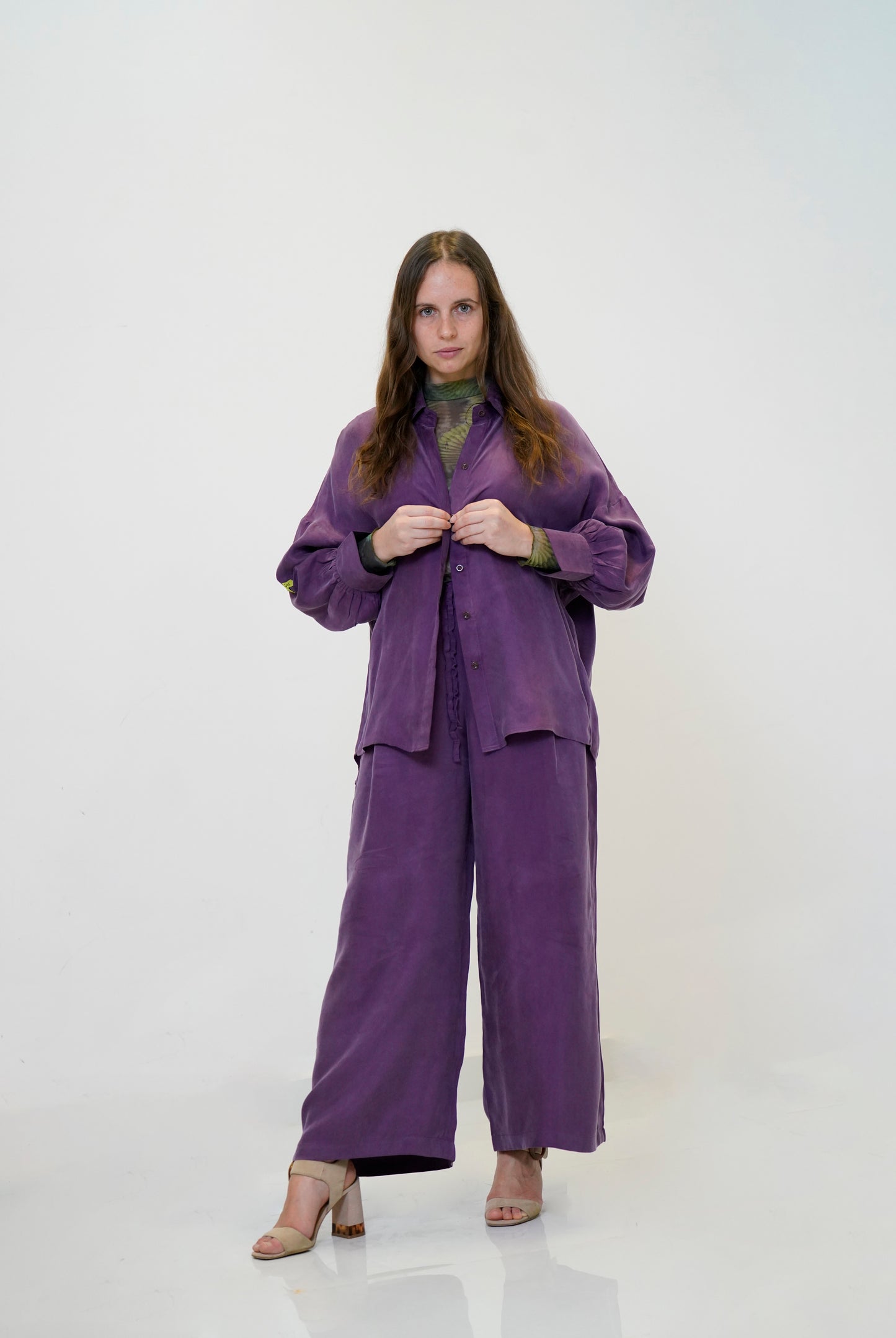 SENSU shirt purple